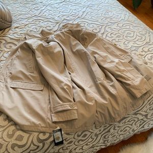 A trench coat from Wilson’s leather, large size